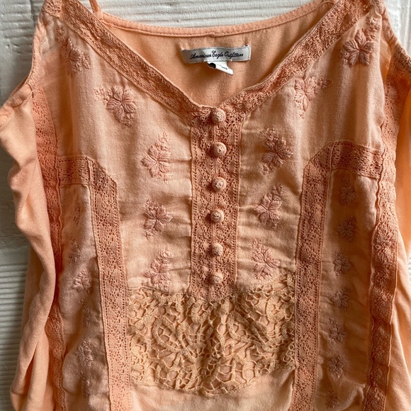 American Eagle Lace Detail Cami - Picture 2 of 6